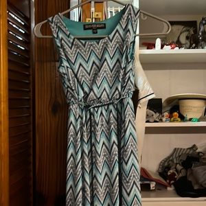 Blue and Turquoise long dress